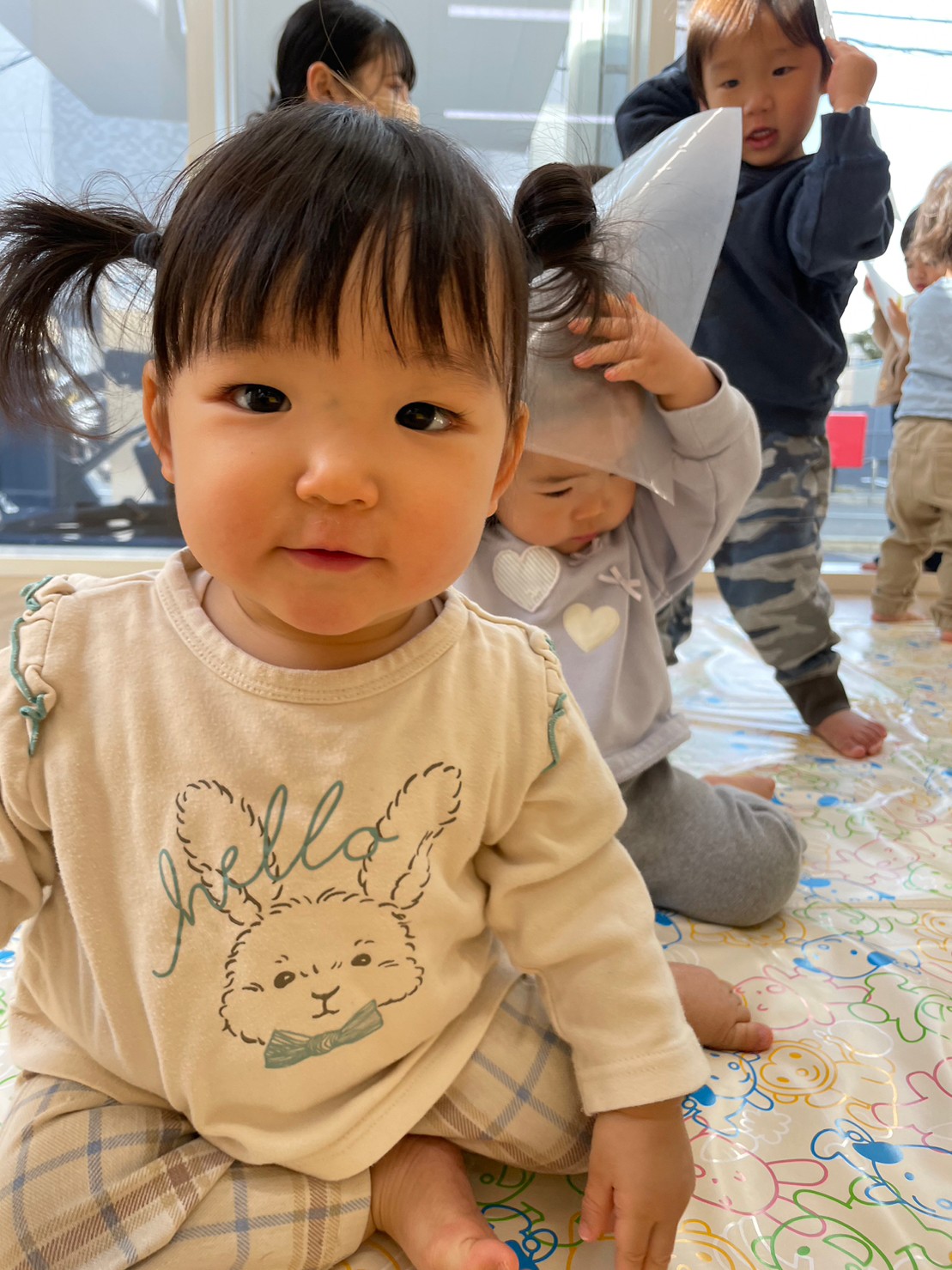 1歳児クラスを体験した0歳児